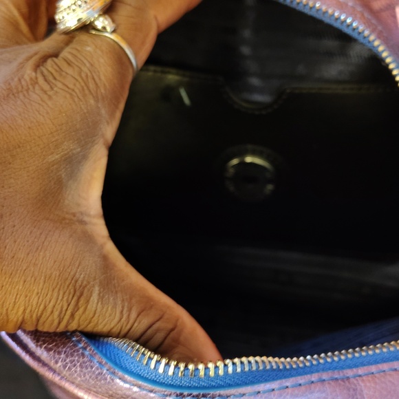 Love Moschino Metallic Pirple Quilted Mini Backpack main image 5